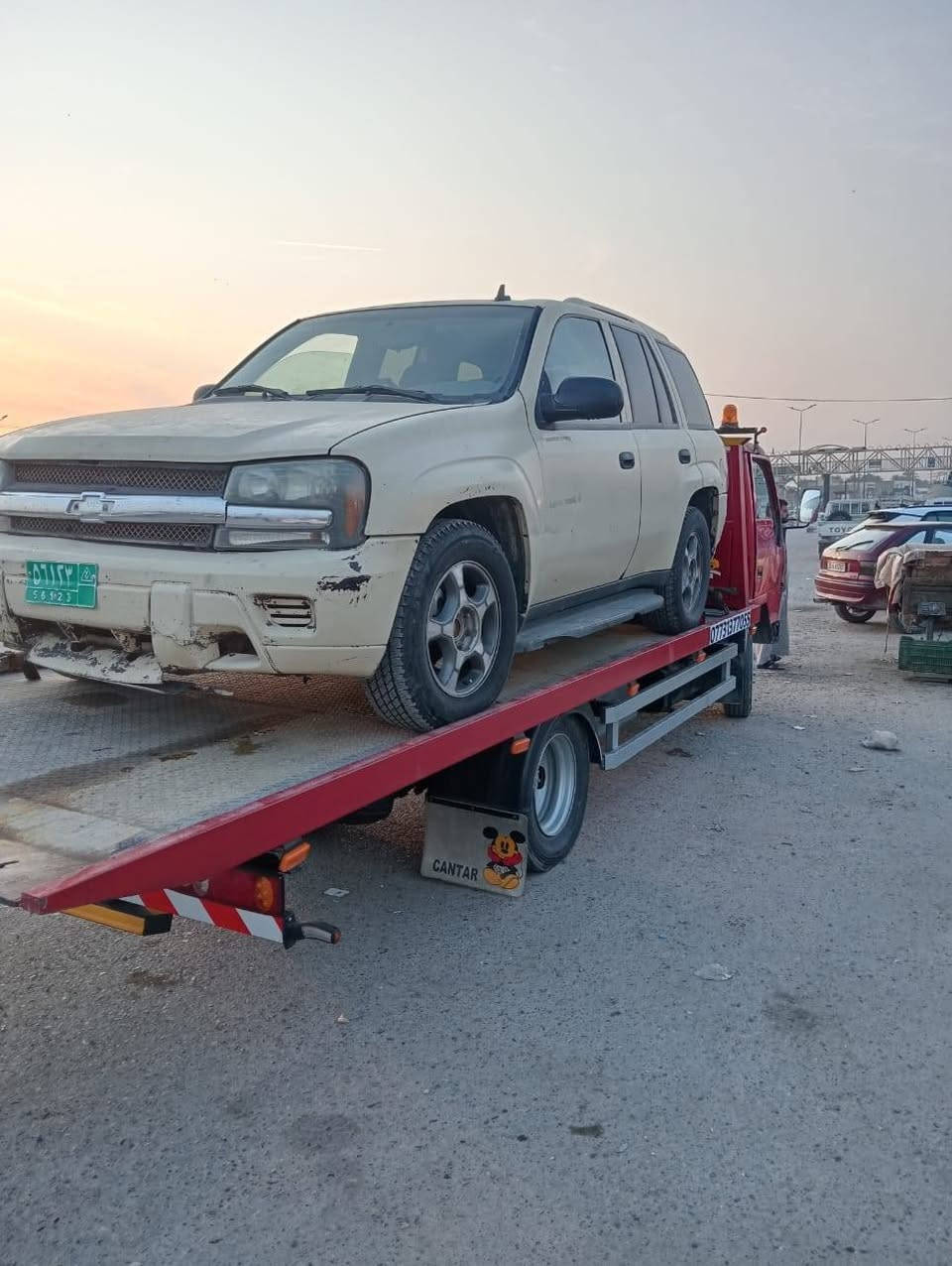 كرين للأجره خدمه 24ساعه بغداد و جميع المحافظات حجي محمد ابو عباس ***********
