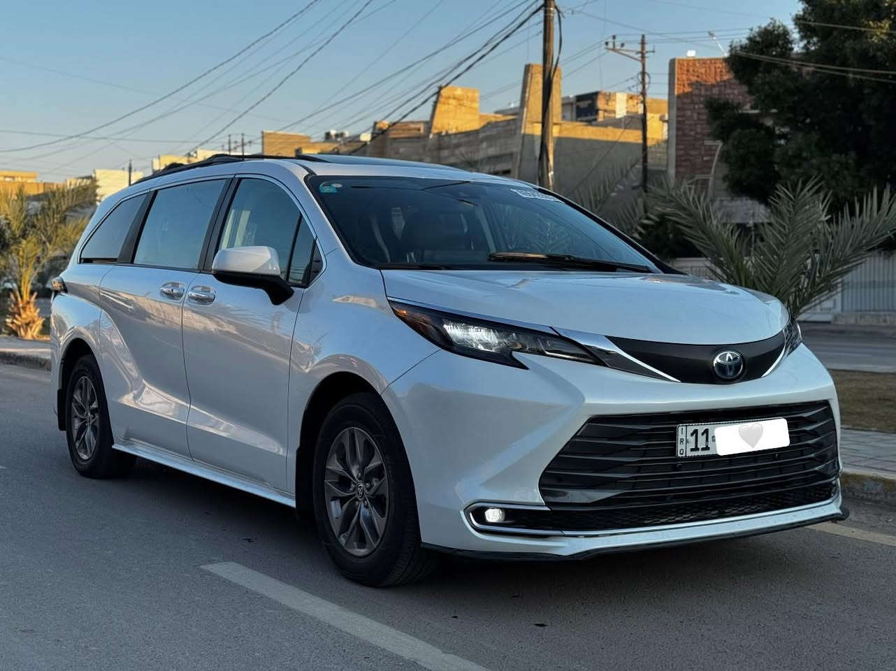 السلام عليكم
تويوتا سينا ٢٠٢٤ 

فول مواصفات

سبعة راكب Vip

سلايت روف

بجم زنون

اشاير مري

بصمة تشغيل

صندوك كهرباء

بيبان كهرباء

كشنات جلد

كشنات كهرباء

شاشة جبيرة

تحكمات ستيرن

وبعد بيها هواي مواصفات

هايبرد وبانزين

بيها صبغ بنيد 

عنوان حي العدل بغداد

السعر ٢٩٠ ورقة

الرقم ***********
