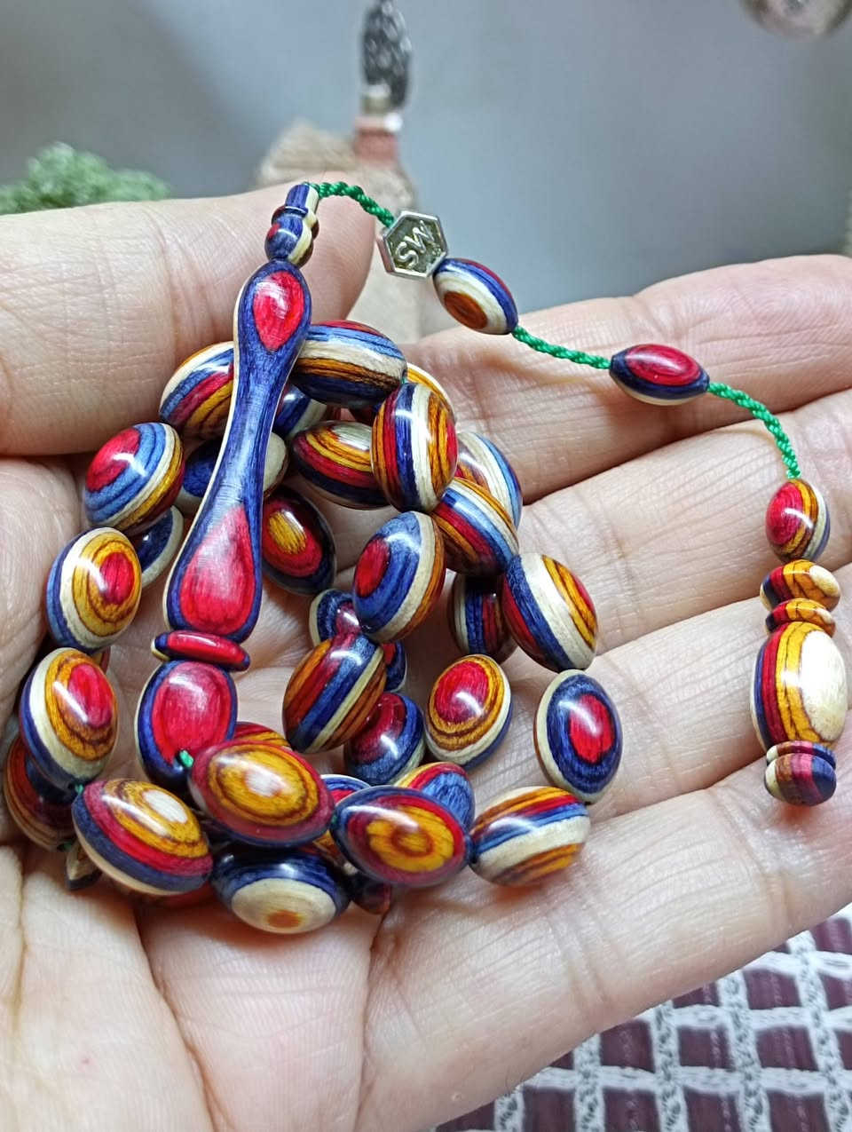 السلام عليكم 
مسباح خشب الكافور جراخة اسطه ختم مثبت  كفيه محمول يومي قطعه اجمل من الصور 
الوزن 19 غم القياس 8 / 12 العدد 33 خرزه 
السعر 35 الف شامل أجور التوصيل والسعر قطعي لطفاااااآ


**إذا كنت صاحب هذا الإعلان وتريد حذفه لأي سبب، رجاءا أرسل رسالة إلى الدعم الفني**