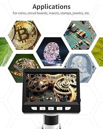 #لصحاب الصيانه كافه هاي القطعه كلش راقيه 
لصحاب تصليح الساعات والانكترونيات
لصحاب محلات الذهب 
لصحاب البحوث والهندسه 
مجهر CIMELR، مجهر رقمي مقاس 4.3 بوصة، دقة 50 × 1000 ×، مجهر USB مزود بـ 8 مصابيح LED قابلة للتعديل، مجهر للكبار / الأطفال (306-B)
العلامة التجارية: CIMELR
لون 306-ب
زاوية الرؤية الحقيقية 45
الحد الأقصى للتكبير 1000
ماركة سيميلر
الشركة المصنعة شركة شنتشن ييبينغ تشنغ للتكنولوجيا المحدودة
مجهر LCD الرقمي: مجهر رقمي CIMELR، صورة رقمية عالية الدقة 1080 بكسل، أثناء التشغيل، لا يوجد تأخير أو تأخير، شاشة LCD لعرض صور واضحة في الوقت الفعلي، مع وظيفة التسجيل للجهاز تحافظ على فيديو مراقبة عالي الجودة. يزيد المجهر من عرض الصورة على الشاشة، لذلك لا داعي للقلق بشأن إجهاد العين والرقبة.
اكتشف العالم المجهري: يمكنك تكبير الصور وعرضها بوضوح في نطاق تكبير يتراوح من 50x إلى 1000x (يعتمد التكبير الفعلي على حجم الشاشة والمسافة بين الكاميرا والكائن). يسهل المجهر المخصص للأطفال عرض التفاصيل الصغيرة للعالم المجهري، مثل البنية المعدنية للعملات المعدنية والحشرات والمكونات الإلكترونية للوحات الدوائر المطبوعة.
إضاءة ممتازة: المجهر مزود بـ 8 مصابيح LED مدمجة قابلة للتعديل لدعم المراقبة. اضبط السطوع عن طريق تدوير "عجلة ضبط LED" على الجانب، إضاءة كافية لضمان مراقبة واضحة بما فيه الكفاية. يجعل المجهر للأطفال المراقبة أكثر وضوحًا، بطارية قابلة لإعادة الشحن، سهلة الحمل، استكشف العالم المصغر الملون في الأنشطة الخارجية.
تخزين ممتاز للصور: يوفر المجهر الرقمي مجموعة متنوعة من مراقبة الصور وتخزينها، في وضع الكمبيوتر الشخصي، متوافق مع Windows Vista/XP/7/8/10/11 أو أحدث، MacOS X 11.0 أو أحدث. يمكنك حفظ وتشغيل عملية المراقبة على أنظمة تشغيل مختلفة لمشاركة البيانات وتحليلها بسهولة. في الوقت نفسه، بعد إدخال بطاقة micro TF، يمكنك عرض الصور ومقاطع الفيديو في المجهر من خلال جهاز الكمبيوتر الخاص بك (بطاقة micro TF غير متضمنة، الحد الأقصى للدعم هو بطاقة micro TF 32G) يمكن رؤيتها.
أدوات عملية: تستخدم على نطاق واسع في فحص لوحات الدوائر المطبوعة والعملات المعدنية والمجوهرات والطوابع وإصلاح الساعات وفحص الجلد وفحص تعليم الأطفال وصناعة النسيج والمراقبة البيولوجية (غير مناسبة للخلايا) ومراقبة الجودة والتفتيش من قبل المتخصصين الطبيين. مجهر CIMELR، أفضل هدية للأطفال والطلاب والحرفيين والمستخدمين الآخرين.
【خدمة عالية الجودة】ميكروسكوب CIMELR،

تفاصيل المنتج
البطاريات : ‎ 1 بطارية ليثيوم أيون مطلوبة. (متضمنة)
أبعاد العبوة : 28.5 × 16.8 × 12.4 سم؛ 710 جرام
تاريخ التوفر الأول : 6 ديسمبر 2023
الشركة المصنعة : شركة Shenzhen Yipincheng Technology Co., Ltd
ASIN ‏ : ‎ B0CPJ67T6M
رقم موديل السلعة ‏ : ‎ 306
معلومات المنتج
التفاصيل الفنية
الشركة المصنعة ‎شركة شنتشن ييبينغ تشنغ للتكنولوجيا المحدودة
رقم موديل السلعة ‎306
أبعاد الحزمة ‎28.5 × 16.8 × 12.4 سم؛ 710 جرام

السعر مع التوصيل 65 الف 
 القطعه جديد بدون استخدام تكدر تربطه على لابتوب وتكدر على التلفزيون بيه مكان رام خزن الفديو حتى لا تنسى ماذا عملت


**إذا كنت صاحب هذا الإعلان وتريد حذفه لأي سبب، رجاءا أرسل رسالة إلى الدعم الفني**