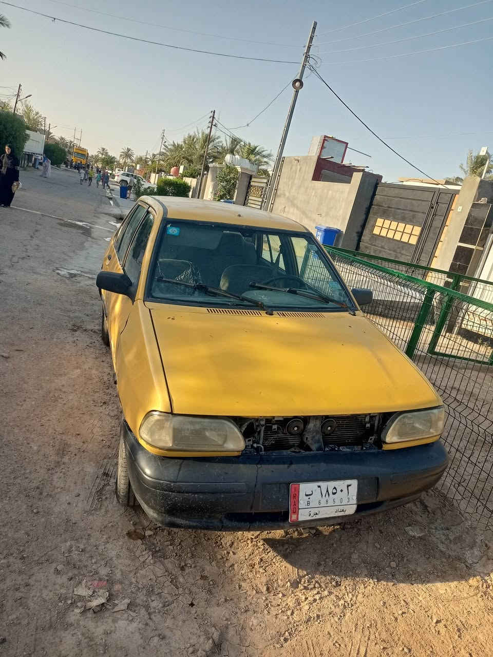 سلام عليكم سايبا للبيع موديل 2012بسمي مشروع وطني تخم تاير صدر تعبان باتري جديد محرك بي خربطه بسبب نوزلات وبلكات تعبانات غرفه حلوه هيئه وغرامه عليه لكشر شوفت عينك سعر 20 مكان خان بني سعد ديالى ***********

