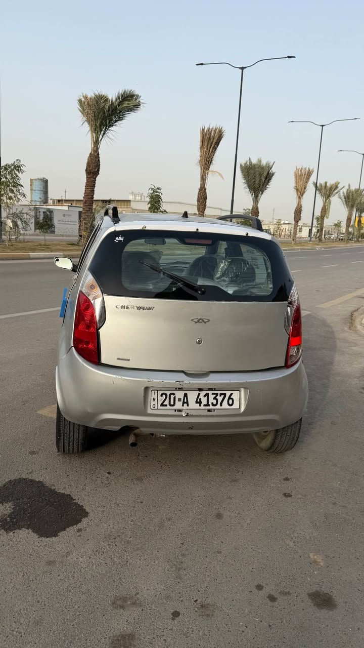 شيري A1 موديل ٢٠١٣ السعر ٢٨ ورقه قفل 
سياره جاهزه من كلشي كير مكينه تبريد كفاله بيها مكانات صبغ رقم ديالى تحويل مباشر مكاني بغداد العامريه *********** بغداد, العراق
