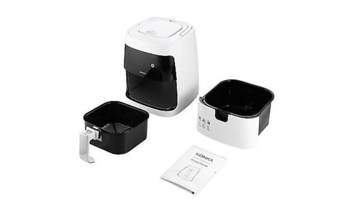 هذه قلاية هوائية ذكية من نوع KONKA، موديل KGKZ-2501. 
السعة: 2.5 لتر، مناسبة لإعداد الوجبات الخفيفة أو الأطباق الرئيسية. 
١٢٠٠ الى ١٤٠٠ واط 
وزن القطعة ٦ كيلوات وأكثر قطعة ثقيلة 
التحكم: شاشة ذكية تعمل باللمس للتحكم الدقيق في الوقت ودرجة الحرارة. 
التقنية: تعمل بتقنية تدفق الهواء الساخن بزاوية 360 درجة للحصول على قرمشة ذهبية باستخدام زيت قليل جداً أو بدون زيت. 
المميزات: سلة غير لاصقة قابلة للفصل وسهلة التنظيف، مع مقبض آمن مضاد للحروق. 

السعر ١٢٥ الف 
متوفر توصيل كافة المحافظات


**إذا كنت صاحب هذا الإعلان وتريد حذفه لأي سبب، رجاءا أرسل رسالة إلى الدعم الفني**