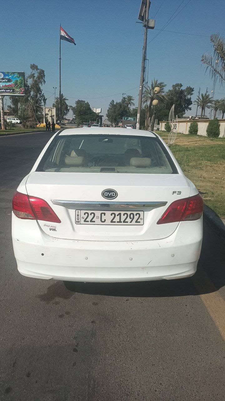 السلام عليكم 
بي وايدي موديل 15 انيو اف ثري 
رقم أربيل بسمي 
السياره في بغداد تبديل جاملاغات الامامي القديمات موجودات  السعر 55 ورقه ‏‪***********‬‏
