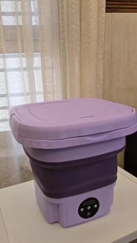 غسالة صغيرة • قابلة للطي • توصيل سريع