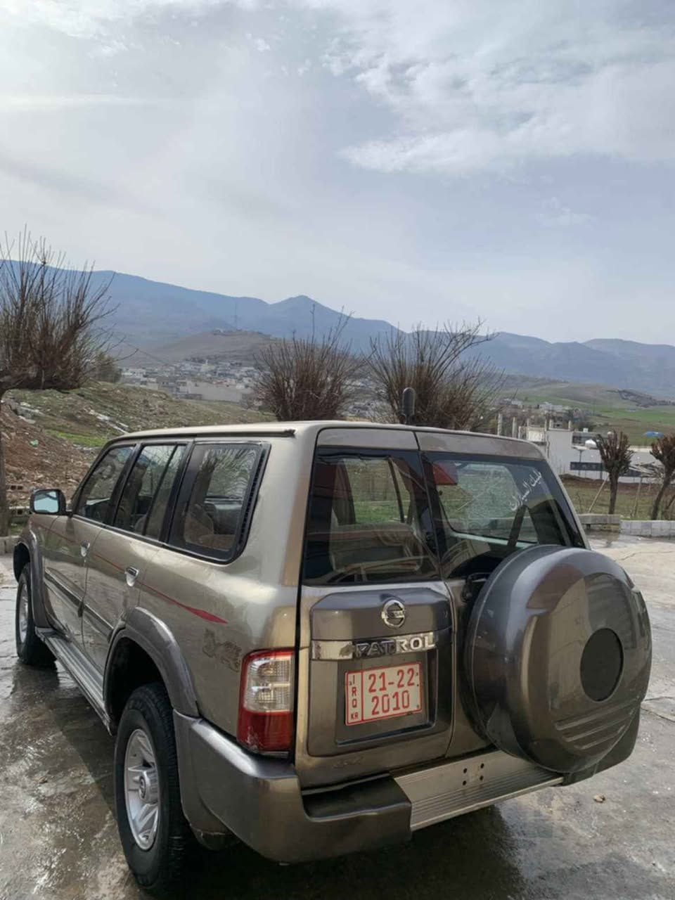 پاترول 2004ماني٨دوبه يه ساخه 
توماتيك سه لا جه مه ركه زي جام كاره با 
ناوزه رد ده بل ئه كسل بشرت
تايه تازه مه كينه ي به خاخه شاشه ئايبات زر جايزه 
سعري 80كه لاومه جال مشتريت ته له فون كه *********** السليمانية, العراق
