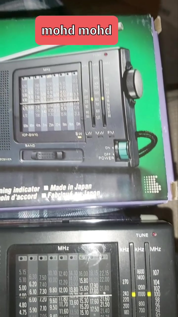 SONY ICF-SW10
السعر : 90 الف
#الجميع


**إذا كنت صاحب هذا الإعلان وتريد حذفه لأي سبب، رجاءا أرسل رسالة إلى الدعم الفني**