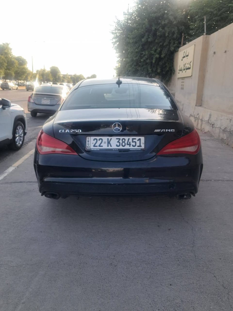السلام عليكم
مارسيدس  2013 
CLA 250.
الموصفات معروفة ..

رقم سنوية جديد ..
السونار بالمنشور ..
مكان السياره اربيل ..
سعر 100$..
*********** وتساب 
مكلف بالنشر ../ 
لا تبعث  طلب صداقه 
الطبات عندي مقبطه ادخل خاص
../ كل السيارات انزلها ستوري ../
