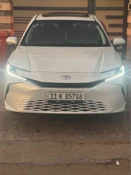 كامري 2025   هايبرد علامه جديده HEV  تحميع الصين  فول مواصفات  سنويه باسمي  

KM عداد 4 الف

🔥السعر 37 مليون    🔥

عنوان /المنصور خلف مطعم ساعه 

المواصفات 
🥏مكينه الفين هايبرد كهرباء وبانزين  شحن ذاتي 
🥏سلايت 
🥏بصمه + ترحيب + دخول ذكي 
🥏داخل جلد اسود اصلي  + كرسي السايق كهرباء
🥏رادار امامي + تحديد مسار طريق + سياقه ذاتيه 
🥏خمس كامرات محيطيه 
🥏جام اخضر ملون بلادي 
🥏هاندر بريك بصمه + اوتو هولد 
🥏كيجات ديجتل + شاشه مسجل كبيره + تبريد وتكم دشبول كامل لمس 
🥏تبريد قطعتين
🥏بكلايت لد 
🥏 لايت داينمك عالي ناصي اوتو + حساس اطار+حساس مطر   
 🥏ايرباك عدد 10
🥏اشاير مري + مري شفط اوتو 
*********** بغداد
