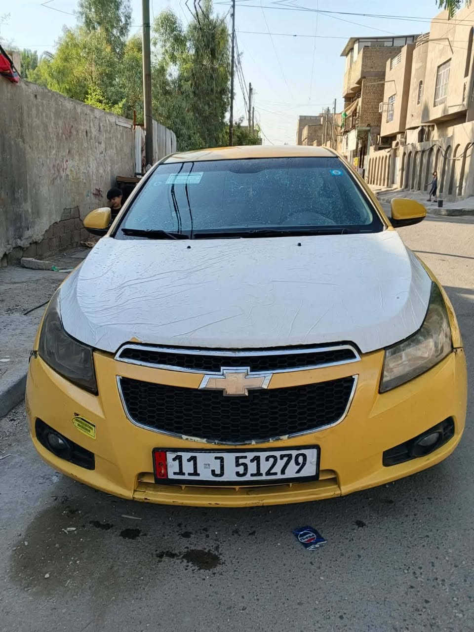 للبيع شوفر كروز وارد امريكي حادثه جاملغ الايمن  بس الجاملغ بدون دواخل وبيه طخه بسيطه بالجاملغ خلف السائق موديل 2013  تبريد شغال مصفره هيئه وغرامات سعره 60 مكاني بغداد الشعله  ***********
