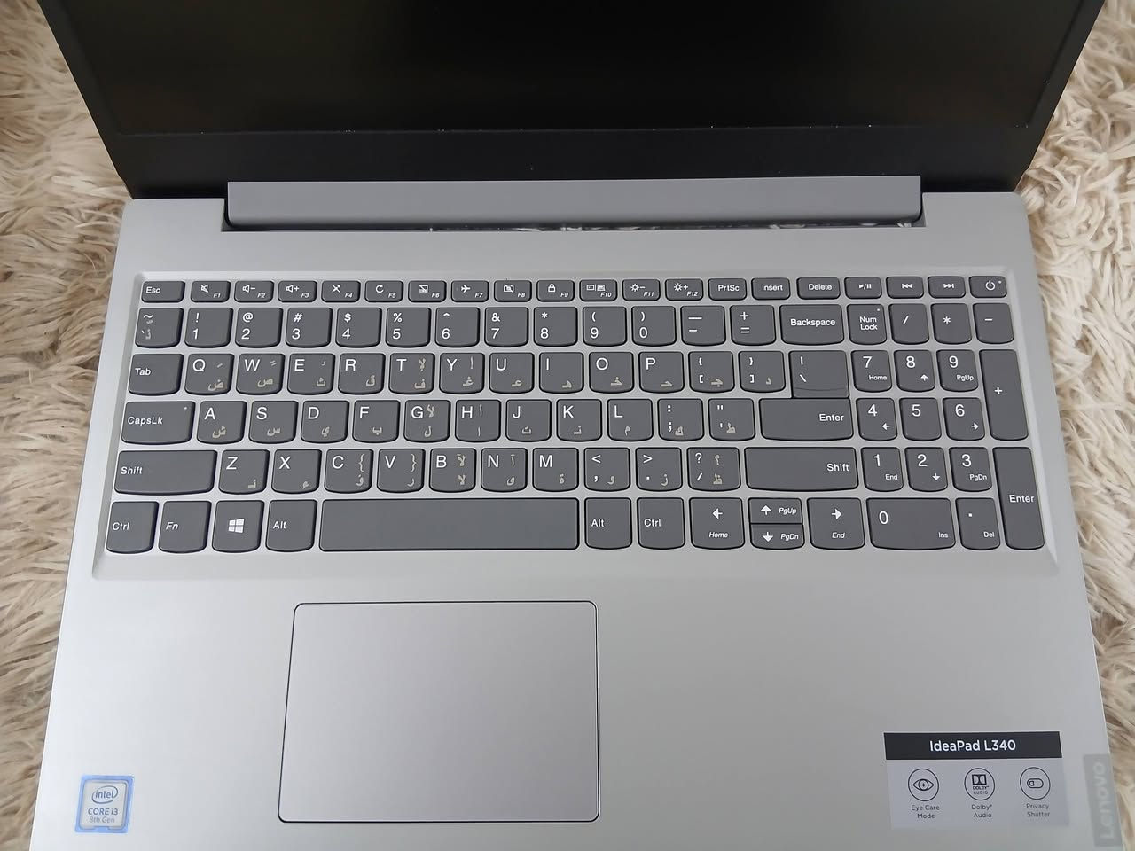 لابتوب Lenovo جيل ثامن – سوبر سليم
المواصفات:

المعالج: Intel Core i3 فئة U

الرام: 8GB DDR4

التخزين: 256GB SSD سريع جداً

حجم الشاشة: 15.6 إنچ

دقة الشاشة: FHD 1080p

البطارية: تدوم لغاية 3 ساعات

كيبورد عربي / إنكليزي

غالق كاميرا للخصوصية

نظافة الجهاز 99%

المنافذ:

2 × USB

منفذ CD/DVD (قارئ وناسخ أقراص)

منفذ HDMI

منفذ سماعات

السعر: 260 ألف دينار وقابل للتفاوض البسيط

للتواصل اتصال أو واتساب:
***********
