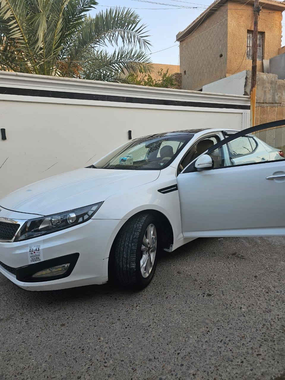 سلام عليكم 
كيا اوبتما 2011 خليجي 
رقم بغداد دولي بأسمي
محرك دوش 2000
فول مواصفات 1/1
1_بصمه تشغيل 
2_بصمه ابواب
3_بصمه جنطه 
4_بنراما 
5_جرص من تعبر 120 🛎
6_انارة ترحيب عنده الاقتراب 
7_ حساسات 
8_اشاي بالامري
9_امري شفط 
10_تبريد ابيانو شاشه
11_شاشه كبير
12_كامره خلفيه دوار 
13_لايت دوار 
14_داخل  صاجي
15-الاستيرن امطعم صاجي عضم عاج 
16_يدات نيكل 
17-انارة تجوات الابواب 
18-شاشة اعطال
 19-تحكم ستيرن
20-تبريد قطعتين  
21-نضام ECO قتصادي 
بعد بيه موصفات هواي 

السياره بيه فقط الجاملغ الخلف صبغ مع شبر بارد في باب عكس السائق والسونار موجود وين ماتريد تجيك جيك
مكان صلاح الدين تكريت
السعر ١٣٣
***********
