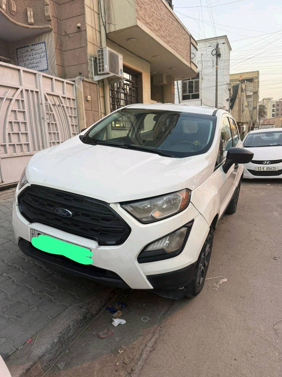 فورد ايكوسبورت 2021
فورد ايكو سبورت S 2021 وارد امريكي محرك 4 سلندر سعة 2.0L
اللون ابيض 
فحص و هزة كامل رقم السليمانية
المواصفات: دفع رباعي، كاميرة و حساس، تحديد سرعة، ومواصفات اخرى
ماشية فقط ٥٥٠٠٠ الاف كم
بيها 2 قطع صبغ
جاملغ امامي سائق، وبنيد
ايرباگات كاملة كلها سليمة

السعر ١١.٥٠٠$ مجال بسيط