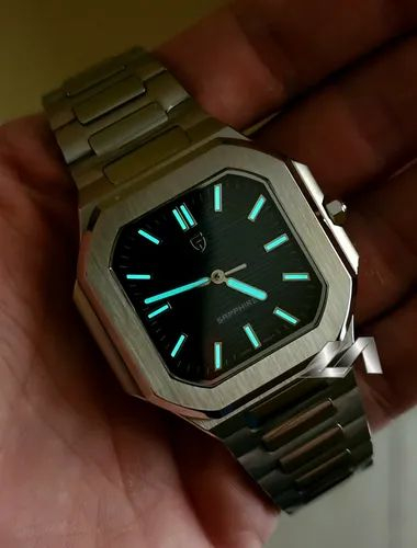 بسمِ الله ، والصَّلاة والسَّلامِ عَلَىٰ رَسُولِ اللهِ ﷺ 🌿♥️
#مــزاااااد
ساعة #باجاني_ديزاين الأصلية ⌚✅
ساعة أنيقة بهيكل فولاذي هندسي وزجاج ياقوت (Sapphire) مقاوم للخدش، تتميز بميناء #تيفاني بنقوش غائرة وماكينة يابانية 🇯🇵 عيار سيكو VH31 دقيقة تضمن لك الأداء والجودة.😍

#يبدأ المزاد من 10$ والرفعة أقل شيء 10$
 والسوم بالدولار$
#المزاد #عرض و #سوم و #طلب وأمر البيع طيب بأذن الله تعالىٰ 🤲

#يبدأ من الآن و #ينتهي يوم غدٍ ان شاء الله الرابعة والنصف مساءً 

 ☑️ للأعتماد أولاً : أرسال العنوان الكامل ورقم التلفون .

والتوفيق من الله للجميع 🤲

🔹PAGANI DESIGN🔹

🔴 المواصفات :
▫️ساعة أصلية من تصميم #بجاني_ديزاين
▫️كَود الساعة PD-YS019
▫️كوارتز بـ مكنة عيار سيكو VH31 🇯🇵 ذات جودة عالية الأداء والوقت المحدد بدقة كبيرة ياباني أصلي 🇯🇵
▫️ساعة أنيقة بهيكل فولاذي هندسي 
▫️زجاج ياقوت (Sapphire) مقاوم للخدش،
▫️ تتميز بميناء تيفاني بنقوش غائرة 
▫️مقاومة للماء 💦
▫️سير ساتلس ستيل مقاوم للصدأ 😍
▫️علامات وأميال مضيئة في الظلام
▫️ابعاد 37*45 ملم

🔹الحاله جديدة لك، بالستيكرات 😍
⬅️ كاملة المرفقات تأتي مع العلبة الاصلية ، والضمان 🌸

🚖 يوجد توصيل الى جميع محافظات عراقنا الحبيب 🚖


**إذا كنت صاحب هذا الإعلان وتريد حذفه لأي سبب، رجاءا أرسل رسالة إلى الدعم الفني**