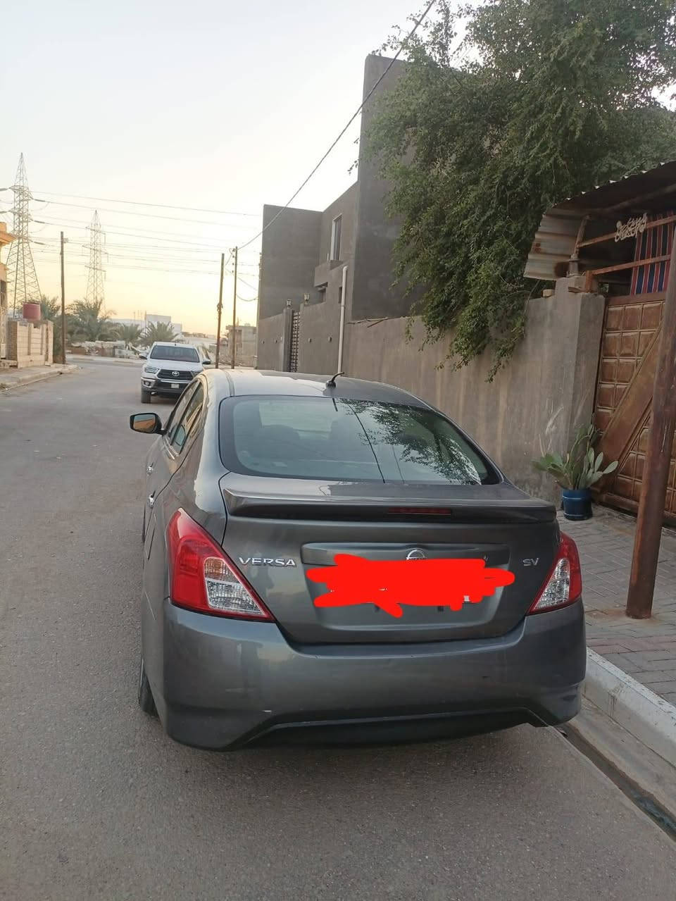 نيسان فيرسا 2018 امريكي جاملغ وبنيد حرة ب اسمي سعر 90$ 
جاهزة للاخير مكينة كير تبريد حدادية كفالة السيارة من اجيت من امريكا لسة عندي ايد وحدة واستخدام شخصي 78017013590. 
مكان سماوة


**إذا كنت صاحب هذا الإعلان وتريد حذفه لأي سبب، رجاءا أرسل رسالة إلى الدعم الفني**