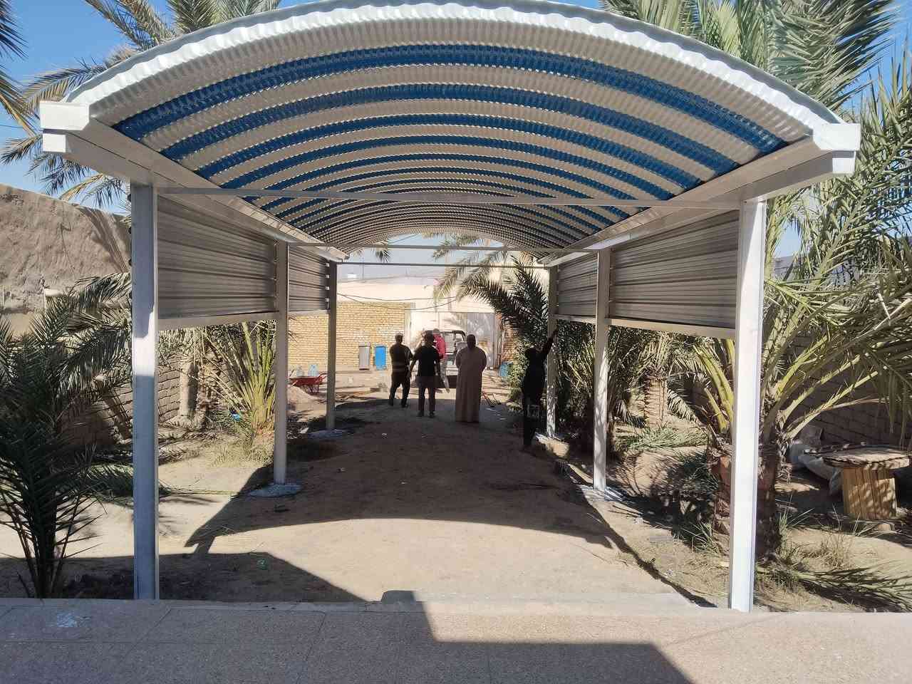 عمل سقايف الكيسبان بسعار مناسبه ***********/***********/ حدادة محمد عمل درجه اولى  كافت القياسات والجملونات الكيسبان بسعار مناسبه جدا جدا 🫡
