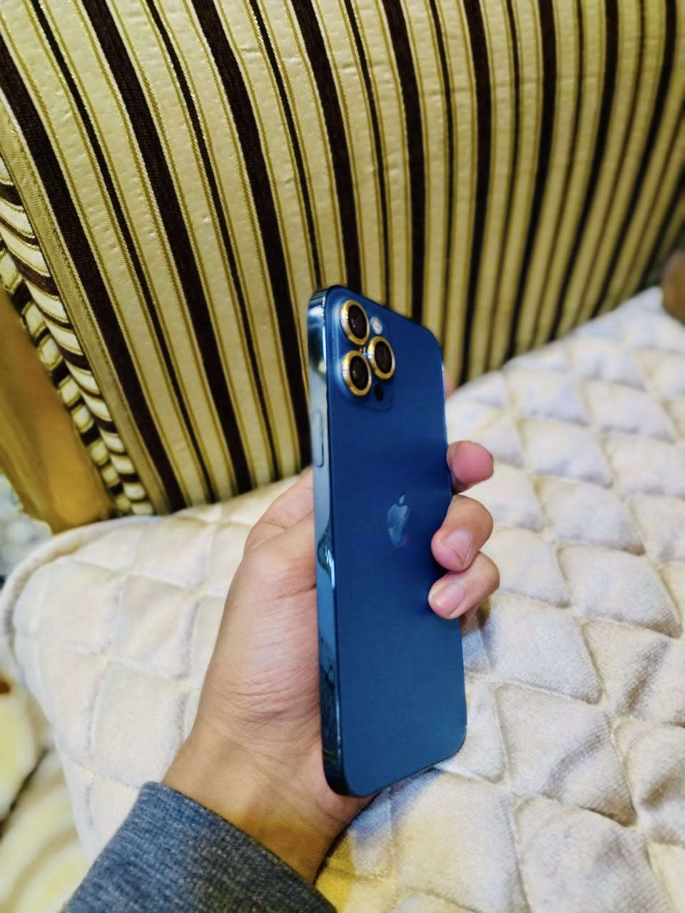 iPhone 12 Pro Max
بطاريه 76 

ذاكره 128

دبل سيم ZA 

بلادد ممفتوح مستبدل ظهر ليزر فقطط. 

نظافه 90 ~ 85% 

⚠️اريد مراوس بـ ايفون 13 برو ماكس فرق حسب القناعة و النظافه

*********** واتساب او اتصال
