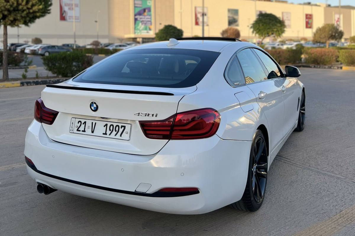 بی ئێم دەبلیو 430i Series4  2020   ‏‎فول مواصەفات
توین پاوەر تۆربو
سێ دوگمە ‏‎بەسمە ‏‎دەرگای بەسمە
‏‎دوو گوشن کارەبای و خەزن 
‏‎حساس پێش و دواوە
‏‎كوشن هیتەر ‏‎سلایت ‏‎ئاوێنە ڕادار
‏‎ئۆتۆ ستارت ستۆپ
‏‎لایتی لید پێش و دواوە
‏‎ئیمێرجنسی برێك ‏‎شاشە گەورە خەتی جادە
‏‎سوکان تەحەکم  ‏‎ئەپڵ کارپلەی

سعر : لە کۆمێنت داوای بکە ڕاستەوخۆ بۆت دێت 📥 

‏‎سندوق کارەبای
یەک پارچە بۆیاخە بێ ناوگرتن بێ ئێرباگ -
  ڕۆشنەکەی ٨٠ مایل  - سەنەوی تازەیە

ژمارەی خاوەنەکەی 
***********
