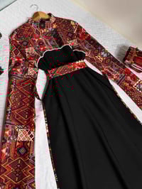 فستان رمضاني • هوريم دابل تركي • مقاسات ٣٨-٤٨