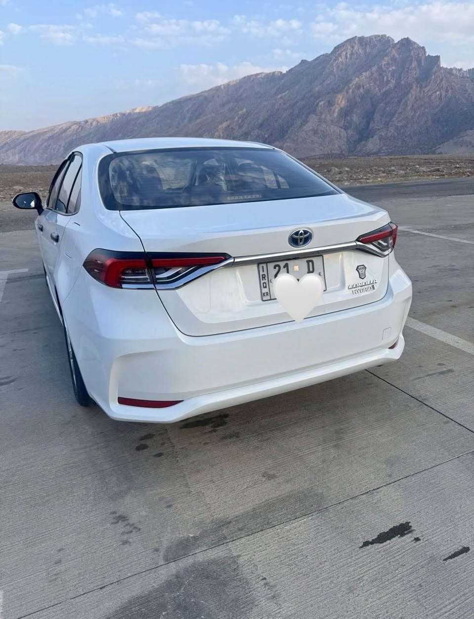 تۆیۆتا کرۆلا هایبرید 
٢٠٢٤
بێ بۆیاخ بێ سارد
فول مواسەفات
سڵاید و ڕادار و خەتی جادە و ئۆتۆ هۆڵد 
٣٠.٠٠٠ کم ڕۆشتووە  
١٥٥$ کەمێک معامەلە
0770 362 7307
0751  190 1507 السليمانية, العراق
