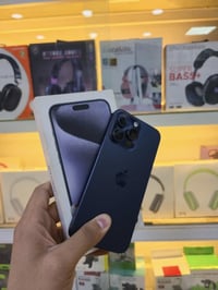 ايفون 15 برو ماكس نضافه الجهاز 100% شرق اوسط(( دبل شريحه)) الجهاز ما م...