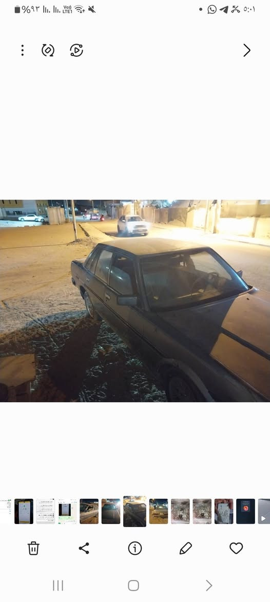 سياره كروسيدا لبيع موديل 1986 سنويه منتهيه من 2020 محرك ونجي 6سلندر الكهربائي مرغوب مكفول الكشره مالته شوف العين مكفوله من الكص ونقل جثة يرادله ترتيب السعر ١٨ وبيها مجال 
***********
مكان البصره القرنه القرنة, البصرة
