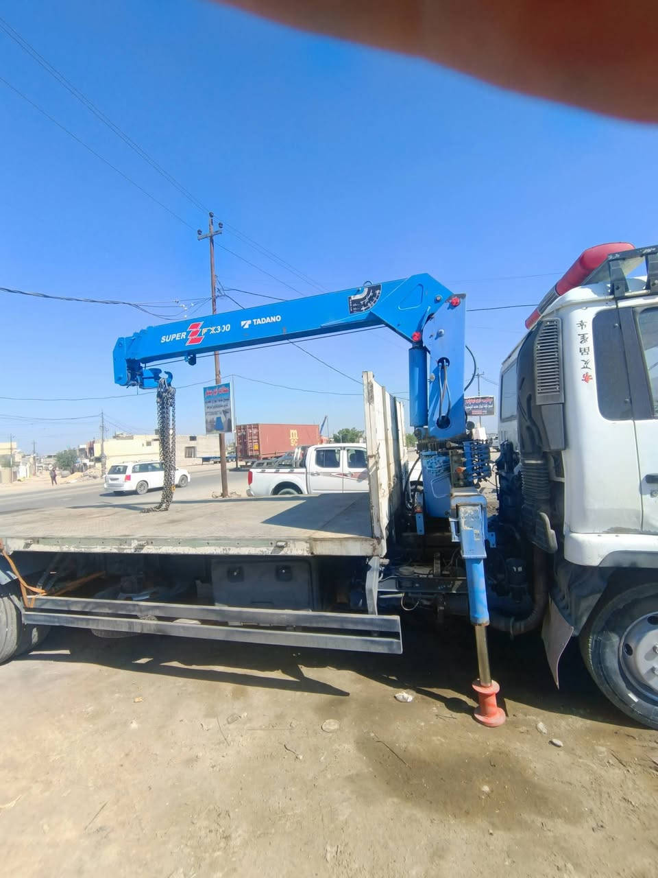 سلام عليكم كرين 3طن3سلايت اف كس البيع بي تصليح بصيط بل صوره موجود*********** حسين
