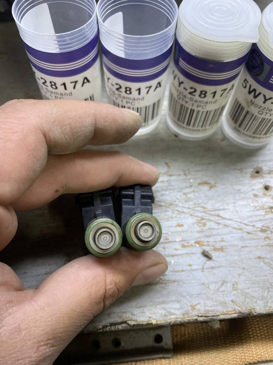 غراض سمند للبيع بكلايت كامل مع كفر الرقم اصليات وشغالات شرط فطر مابيهن ب 20 الف
مازدة جهة السايق نضيفه كلش سعرها 10 
 نوزلات نضاف وشغالات عل فحص ب 10 
قاعدة فيوزات سمند ب10 
مكاني بغداد الدورة ***********
