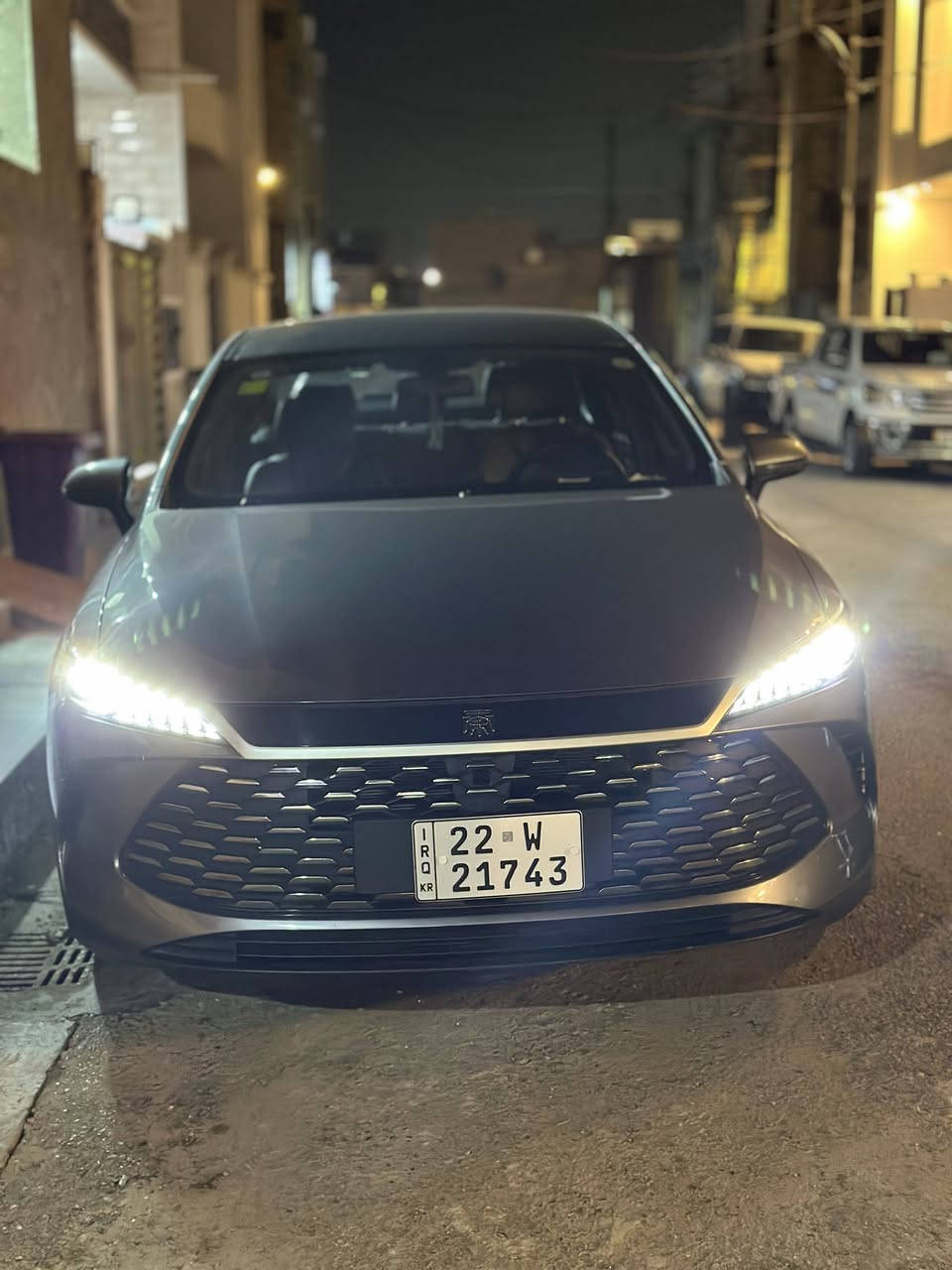 سلام عليكم
سلام عليكم
BYD جن بلاص

موديل 2025
ماشية 11٫182
داخل زيتوني
تمشيك بتفويله 2100 كيلو متر 
خزان الوقود : 65 التر 
سعه المحرك : 1500 
انضمه قياده 
ايرباك عدد : 8 
سمعات عدد : 6 
حساسات خلفيه 
عينه دجتل 
شاشه كبير حجم : 8 انج 
نضام كهربائي و نضام محرك + هايبرد اقتصادي 

مرقمه اربيل بأسمي 
السعر 19 مليون
المكان بغداد الدورة
***********
