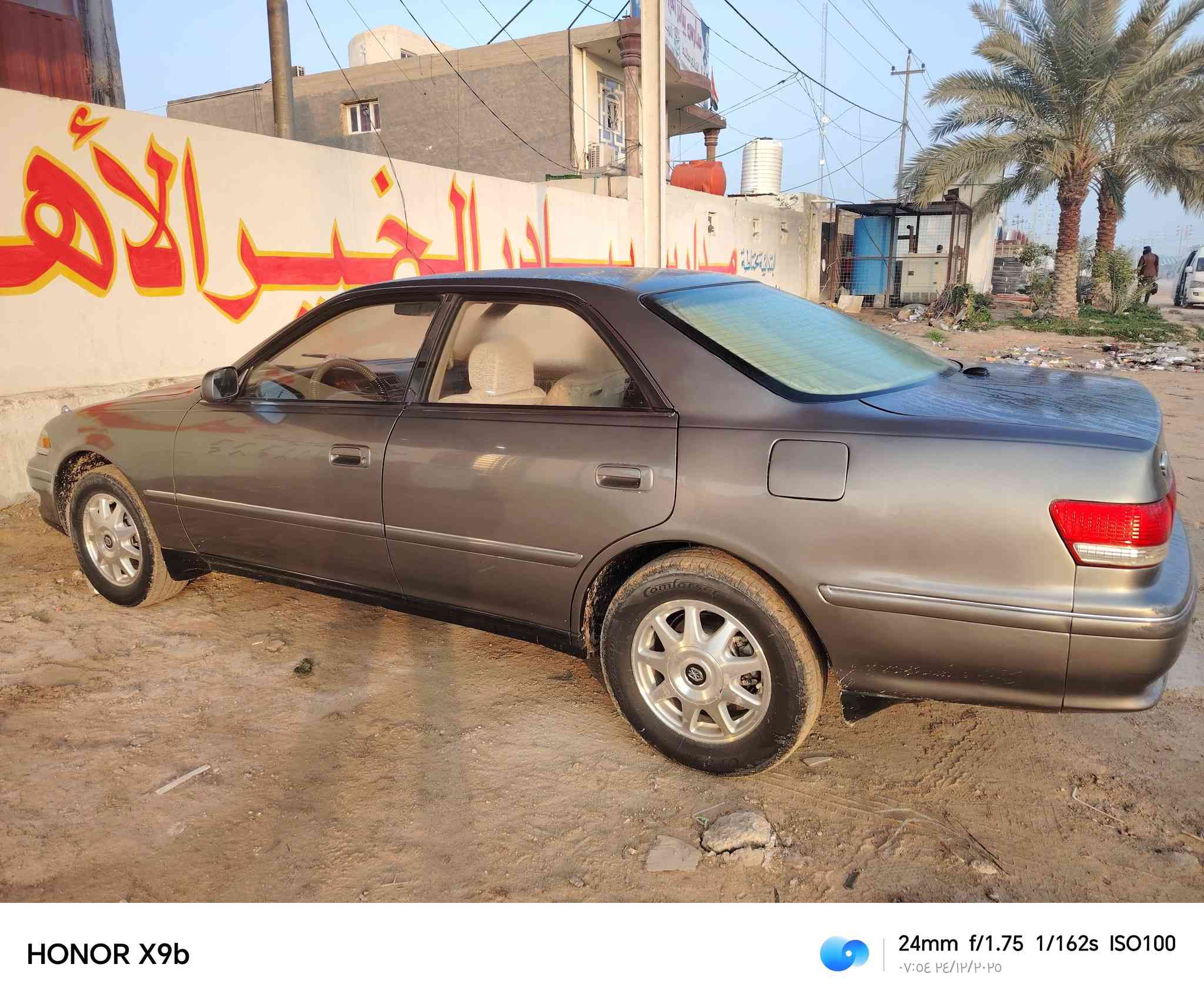 مارك 1996 سيارة جاهزة گير قبل شهرين مبدلة حاوية. تبريد دواخل جديدة كهربائيات كلها شغالة تبريد شغال  . باتري جديد. السيارة مصبوغة جمالية. بيها ضربة بالجاملغ الخلفي بدون گص مكفولة من الگص. رقم ديالى انلكيزي بأسمي سنوية ل30. السعر 72 وبيها مجال. واذا مراوس حسب القناعة. المكان النجف الحيدرية. خان النص. رقم الهاتف ***********
