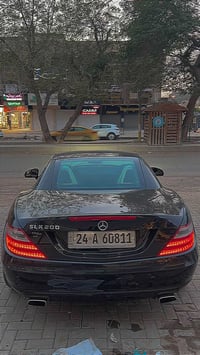 من النوادر بالعراق للبيع او مراوس Slk180 مرسيدس  2013 فقط شبر صبغ بالد...
