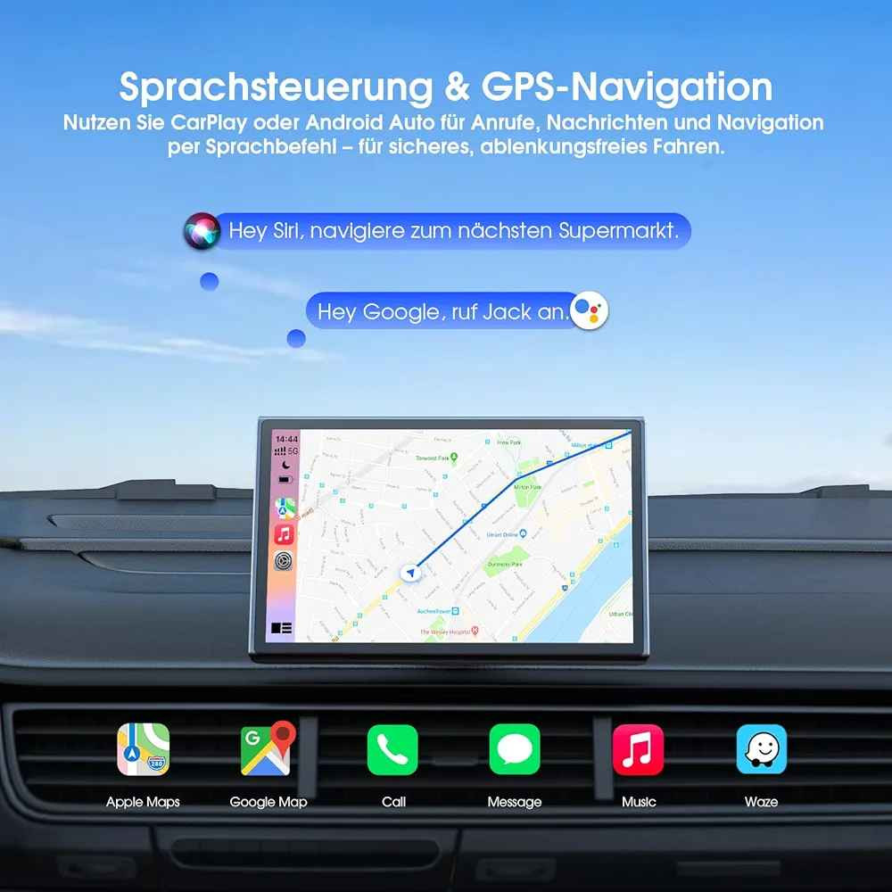 Avylet 7" Wireless Apple Carplay Screen for Car & Android Auto, Portable Car Stereo with Magnetic Mount, Supports Landscape & Portrait, OTA/GPS/Mirror Link/Voice Control/Bluetooth/AUX/FM/WiFi

Top highlights
BrandAvylet
ColorBlack
Compatible DevicesiOS/Android, Smartphone
Compatible Phone ModelsiOS, Android
Mounting TypeMagnetic Mount
Special Feature
Landscape and Portrait Screen Modes; OTA Upgrade; Magnetic Mount(rear camera not included); Boot Logo Customisation; Real-time GPS Navigation & Smart Voice ControlLandscape and Portrait Screen Modes; OTA Upgrade; Magnetic Mount(rear camera not i…
See more
Elevate Your Experience: We provide an exclusive custom boot logo service; Please note that the Avylet Carplay (rear camera not included) is not compatible with Huawei models; Both the Avylet dash cam and the car screen require a Wi-Fi connection to the phone; Therefore, the same phone cannot be connected to both devices at the same time; If you encounter any connection issues, please refer to the FAQ section in the user manual; Notices: To use CarPlay, ensure your iPhone runs iOS 9 or later; To use Android Auto, ensure your phone runs Android 11.0 or later
Portrait & Landscape Mode Support: The Avylet CarPlay screen allows for flexible switching between portrait and landscape modes; Whether you're using navigation, music, or apps, adjust your screen for the best visibility Drive smarter, Stay connected; This flexibility helps you stay connected and focused on the road, enhancing your overall driving experience with greater convenience and comfort
Seamless Connectivity with Apple CarPlay & Android Auto: Stay connected with the 7-inch display (rear camera not included), compatible with Apple CarPlay and Android Auto; Wirelessly access navigation, music, calls, and more; The system auto-reconnects when you enter your car—no setup needed after the first time; Enjoy a hands-free driving experience with everything just a tap away; Drive smarter, Stay connected
Effortless Magnetic Mount: No need to remove your radio—installs in minutes; Securely attaches to your dashboard easily; Features 360° rotation and 180° tilt for optimal view; Clean surface, press steel gasket, wait 24h; Remove red film, align bracket, press to fit dashboard curve; Let it set 12–24h before use; For bracket issues, please rea*ch out to our support (alternatives brackets available)
Smart Voice Control & Live GPS Navigation: Command your drive with ease using Siri or Google Assistant for hands-free navigation, calls, messaging, and multimedia; The 7-inch HD display seamlessly integrates with Apple CarPlay and Android Auto, syncing with Apple Maps, Google Maps, and Waze; Enjoy a larger, clearer map view for enhanced convenience and safety, keeping you connected while focused on the road
OTA Upgrade: Elevate Your Drive with Effortless Over-the-Air Updates; Step into the future with our CarPlay screen's OTA (Over-the-Air) update feature; Stay ahead with regular firmware updates that keep your software current, delivering new features, improving existing functions, and enhancing performance; Just activate super link mode to seamlessly upgrade your system, enjoying cutting-edge improvements without any hassle
7-inch CarPlay Screen(rear camera not included): Designed with precision, the 7-inch touch screen for car is crafted to avoid blocking the driver’s line of sight, ensuring safety and clarity while driving; Featuring a sharp 1024*600 resolution and responsive touch interface, it offers a vivid visual experience; Its compact design maximizes space efficiency, boosting functionality without compromising driving comfort
Easy Installation & Fits All Vehicles: The wireless CarPlay (rear camera not included) and Android Auto mount car play screen is compatible with 12-32V vehicles for easy plug-and-play installation via cigarette lighter power without removing the factory stereo, making this portable carplay screen an affordable add-on display for cars, RVs, trucks, SUVs, Pickups and more
4 Audio Output Options for Superior Sound: Enjoy versatile audio with this system: use built-in speakers, or wirelessly connect to car speakers via Bluetooth or FM sync for enhanced volume and clarity with Apple CarPlay or Android Auto; For a richer, lossless experience, connect directly to your car’s AUX input using the included cable; Elevate your sound, your way; Notes: Please switch your car to radio mode before using FM mode
Custom Boot Animation & Two-Year Warranty: Make your Avylet CarPlay truly yours with a personalized boot animation. Simply send your favorite images—brands, family, scenery, pets, or more—to our official email (please refer to the information provided on the package), and we’ll craft a custom animation just for you; On top of that, enjoy the confidence of a two-year warranty; If any issues arise during this period, reach out to us for swift technical support or a replacement
See less
Product specifications
Features & Specs
Item details
Measurements
Style
Additional details
Compatible Devices iOS/Android, Smartphone
Compatible Phone Models iOS, Android
Mounting Type Magnetic Mount
Additional Features Landscape and Portrait Screen Modes; OTA Upgrade; Magnetic Mount(rear camera not included); Boot Logo Customisation; Real-time GPS Navigation & Smart Voice Control
Water Resistance Level Not Water Resistant
Compatible with Vehicle Type Carriage,RV,Van,Bus,Pickup Truck,Jeep
Product image gallery السليمانية, العراق


**إذا كنت صاحب هذا الإعلان وتريد حذفه لأي سبب، رجاءا أرسل رسالة إلى الدعم الفني**