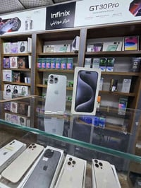 ايفون 15 برو ماكس ذاكره 256 بطاريه 89 شرق أوسط مامفتوح وتر بروف شرط ال...