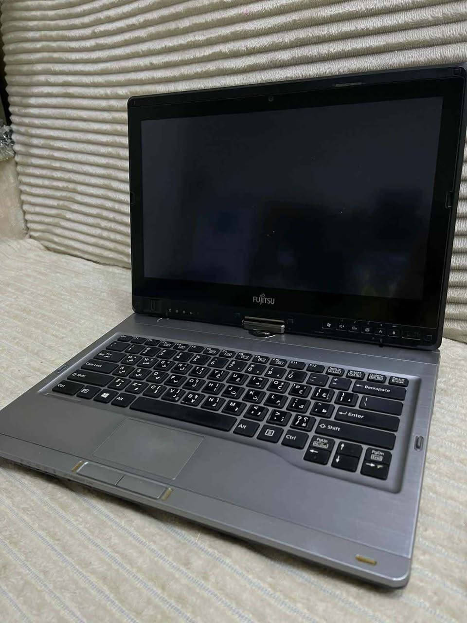 لابتوب فوجتسو الياباني
المواصفات :
١. شاشه حجم 14 لمس ( دوران 360° ) 
٢. كوراي Cori5
٣. رام 8 گيگا
٤. هارد 500 گيگا
٥. نظام وندوز 10pro

النظافة 90%

الملحقات : شاحنة 

السعر : 215 ألف و بي مجال 

المكان : النجف 

التواصل خاص او *********** النجف, العراق
