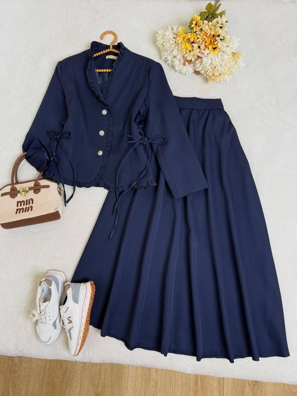 😍#جديدنا_جمال_موديلات😍
  🔥🥹♥️طقم نسائي قطعتين 🥰 تنورة+سترة
#الخامة  درجة_اولى 👉🏻 🦋💙🌺
القياس.   38_40_42_44_46_48
#السعر28
يوجد توصيل داخل المسيب الفين دينار 
يوجد توصيل محافظات ايظا


**إذا كنت صاحب هذا الإعلان وتريد حذفه لأي سبب، رجاءا أرسل رسالة إلى الدعم الفني**