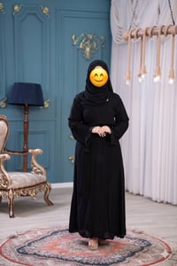 دشداشة نسائي • كشمير مشجر • فري سايز ٩٠كجم