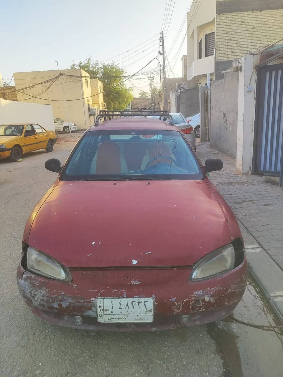 سلام عليكم النترا 96 السياره محوره مكينه وكير كرونه مكينه 2000 صاره شهر من شديته السياره نضيفه حداديه تخم تاير كامله كهربايات شغاله تبريد نقص غاز السعر 20 وبيه مجال مكان نجف حي النداء رقم***********

