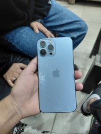 آيفون 13 برو ماكس • بطارية ١٠٠ • كسر بالظهر