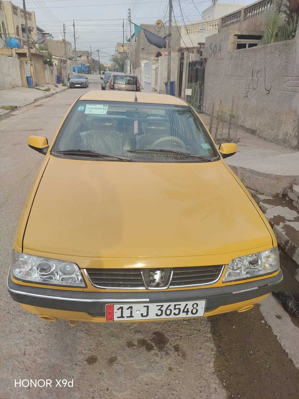 سلام عليكم بيجو لميس 405 موديل 15  سياره جديده ونضيفه تايرات جدد  ضربتهه بس بنيد طاير و راجع  السياره نضيفه و خير من الله كير مكينه مكفولات  مكاني بغداد الدوره  ***********   سعره (45) وبيهه مجال
