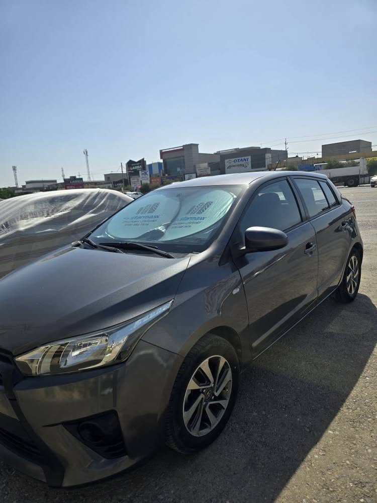 Toyota yars 2015 خەلیجی 
گیر و مەکینە کارەبایات تەبرید بەشەرت
مواسەفات abs ئاوێنە کارەبا و eco  چوار جام کارەبای ویل کەپ چوار تایە نوێیە تازە پۆلیش کراوە 
٦ پارچە سبوغ بی داخیلی بێ ئێرباگ
سعر ٨٧$ مجالەکی برایانە 
*********** أربيل, العراق
