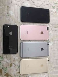 ارخص وانضف الاجهزا .  ايفون ٧ بلس لون وردي ١٢٨ وبطاريه ٩٠ جهاز ما مفتو...