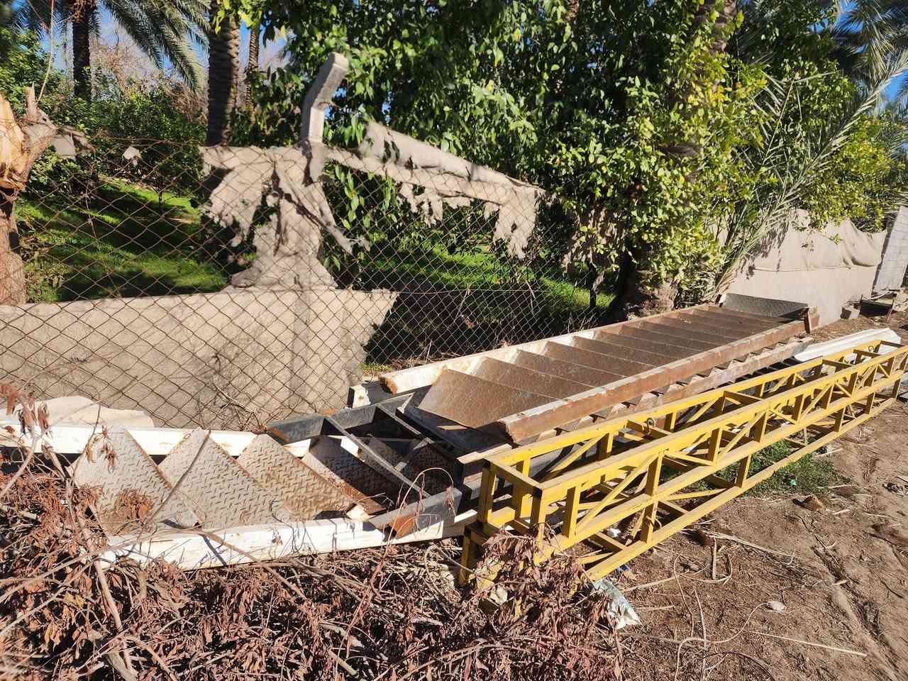 دروجه جديده....
درج حديد طول ٤ونص متر وعرض ٧٠سم بدون محجر ب١٢٥
درج حديد ٤ونص في ٨٠سم ب١٤٥
درج حديد ٤ونص في ٧٠سم مع محجر ب١٥٠
درج ٤ونص في ٨٠سم مع محجر ب١٧٠
درج حديد ٤ونص في ٩٠سم مع محجر ب١٩٠
دروجه مستخدمه....
دروجه حلزونيه ب١٠٠و ب١٩٥
درج عرض ٧٠ ب١١٠
درج ٩٠ ثقيل ب١٧٥
درج ٩٠ او ٩٥ ثقيل طول ٥متر ب٢١٠
المسيب حي المعلمين٣ طريق سيد ابراهيم بعد السكه بكيلوين تقريبا بعد اسلاك الضغط العالي ب٢٠٠م 
بيت على جهة اليمنى
***********
يرجى الاتصال قبل المجيء
