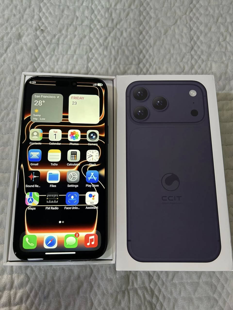 سلام عليكم ايفون 17 بروماكس كوبي
سعر 180الف 
***********
