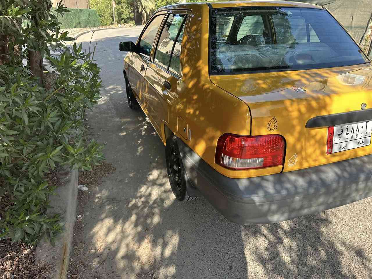 السلام عليكم سايبا للبيع موديل 21 باسمي ماشيه 178الف السيارة مدوشمه كاعيه وكشنات بيه باب السايق مصبوغ ربع الباب تخم تاير تبريد محور بخاخ ثلج مكاني بغداد حي العامل مطلوبه هيئه ينزل من سعرها  السعر 58 ورقه رقمي ***********
