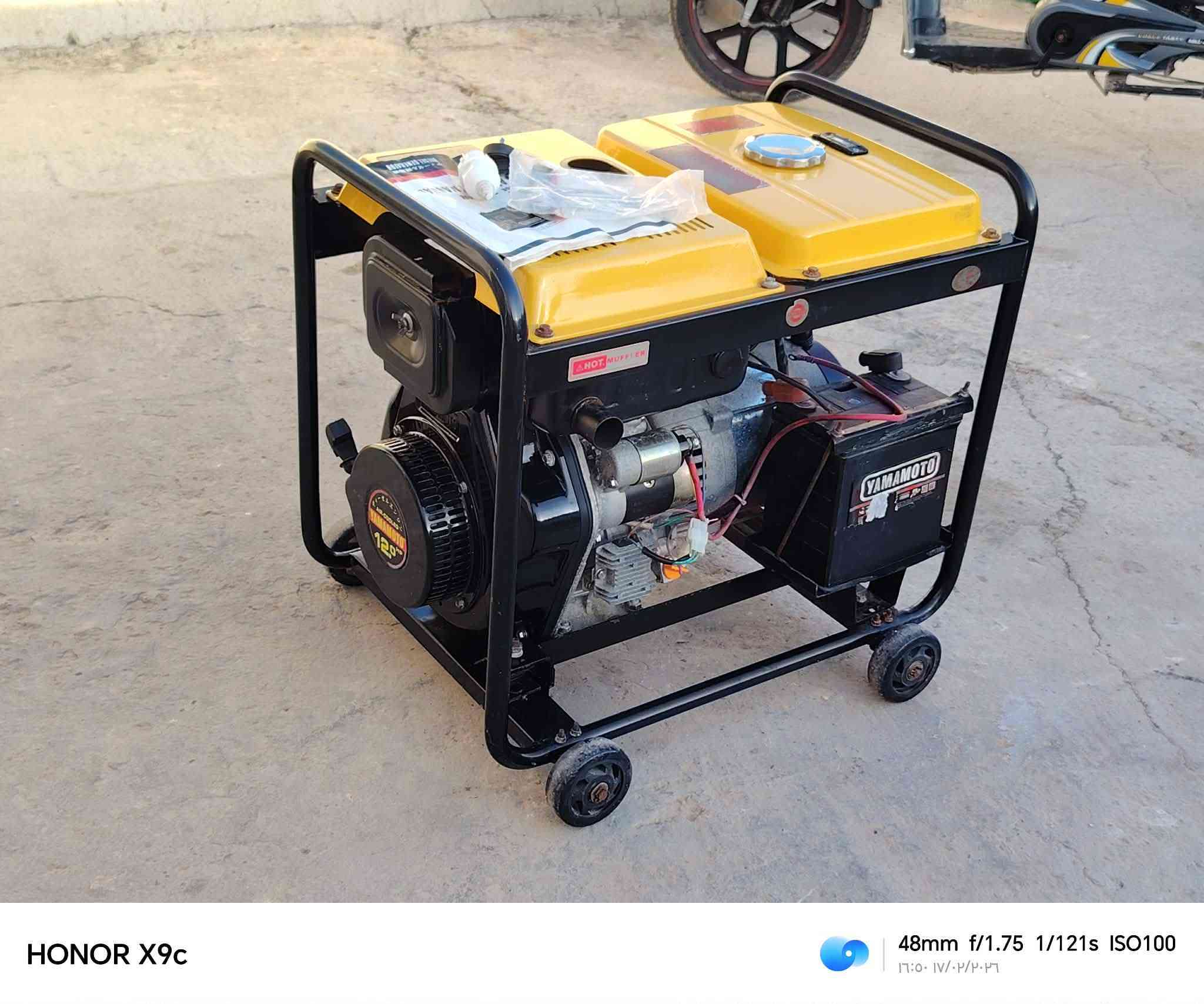 مولد كاز الوجبه الاولى نوع يوماتو ارقه شركه بالمولدات  ٦ كيفي ٢٤ امبير مولده مشتغله ساعات فقط عده وكتلوك شركه موجود وياها فقط باتري محجر لان جانت مضمومه فتره طويله رايدها ٦٠٠ الف مكان التاجي توصيل موجود *********** واتساب
