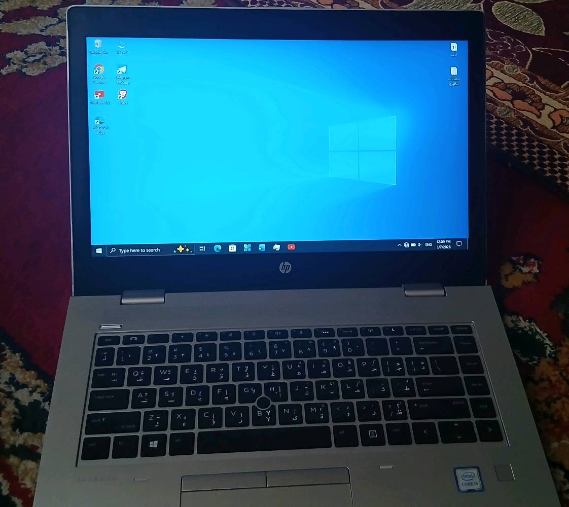 لابتوب hp probook 640 g5 
المواصفات 
core i5 جيل 8 
رامات 8 
هارد ssd 256 
البطاريه تدوم من ساعة الى ساعتين حسب الاستخداك

العيوب
فقط بروز صغير جدا في اطار شاشه قابل للاصلاح 

العنوان 
ديالى بعقوبه 