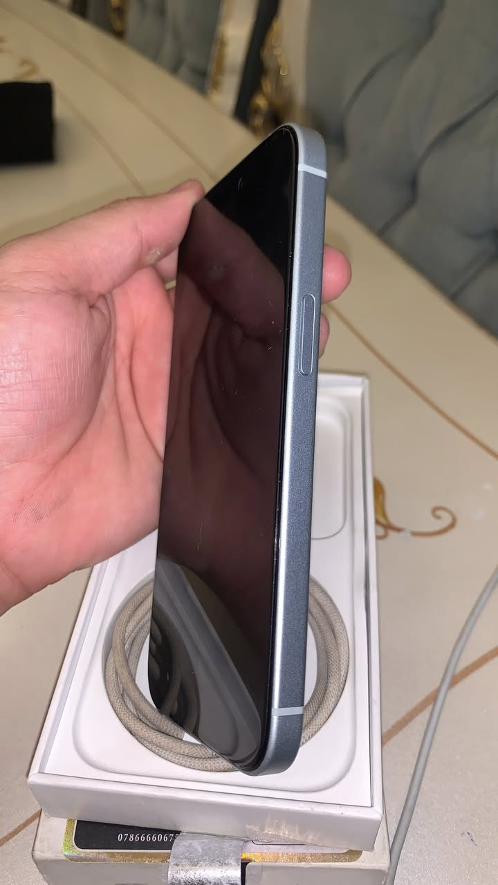 بيع ايفون15عادي
بطاريه85‎%‎
ذاكرة128
ايفون مابي اي خلل شرق اوسط 
شريحة واحدة
الاستفسارا واتساب ***********
مكان بابل مركز
