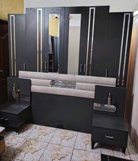 غرفة نوم ٦ قطع • نضافة ٩٠٪ • شد ونقل مجاني ببغداد