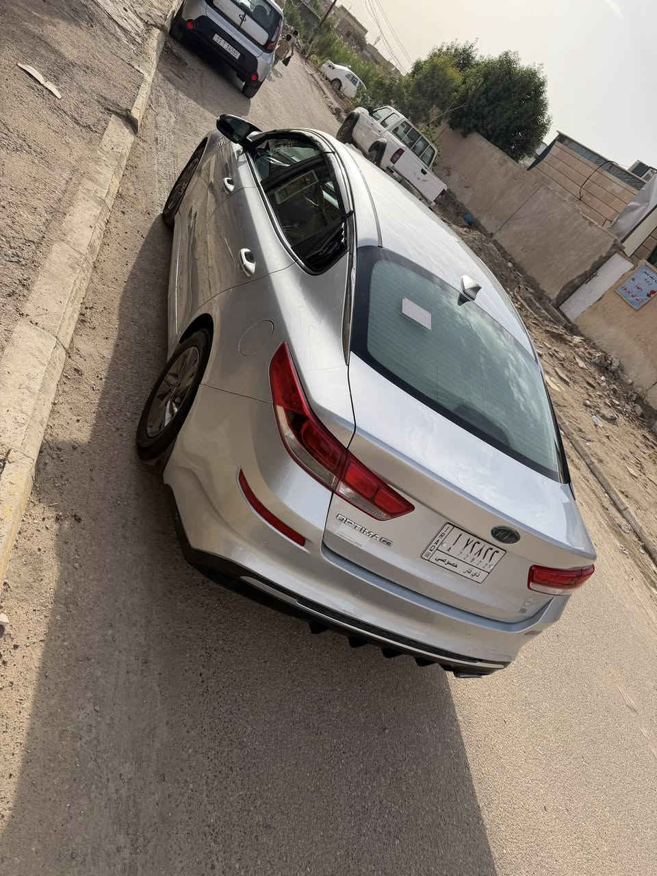 كيا اوبتيما ٢٠١٩ وارد امريكي رقم ذي قار حره مواصفات fe
مواصفات اوبتيما المعروفه 
ماشيه ١١٩ 
مكينه ٢٤٠٠ شرط كفاله هي والكير شرط فحص 
حادث السيارة قطعه وحده جاملغ جه السايق   مبدل  و ب العراق باب السائق مصبوغ اثر ضربه 
تبريد تدفئه شغال 
تخم جديد 
حداديه جديده 
السياره استخدام شخص 
سياره نصبته حلوه السعر 120 العنوان الناصرية مركز الرقم ***********

