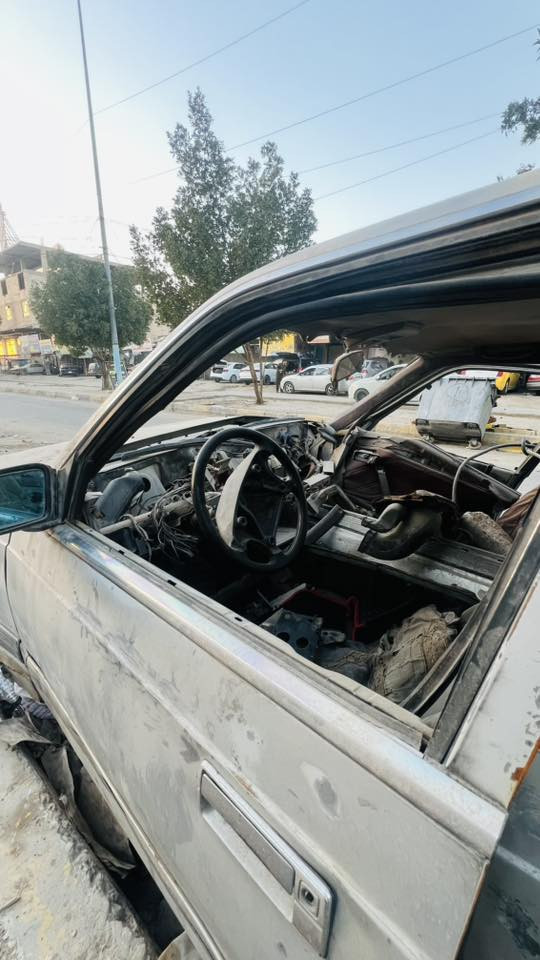 السلام عليكم 
مازده ياباني مظروبه 
كير و مكينه نضاف جدد شرط الفحص
***********
مكاني نجف الاشرف غير متواجد عل الفيس
